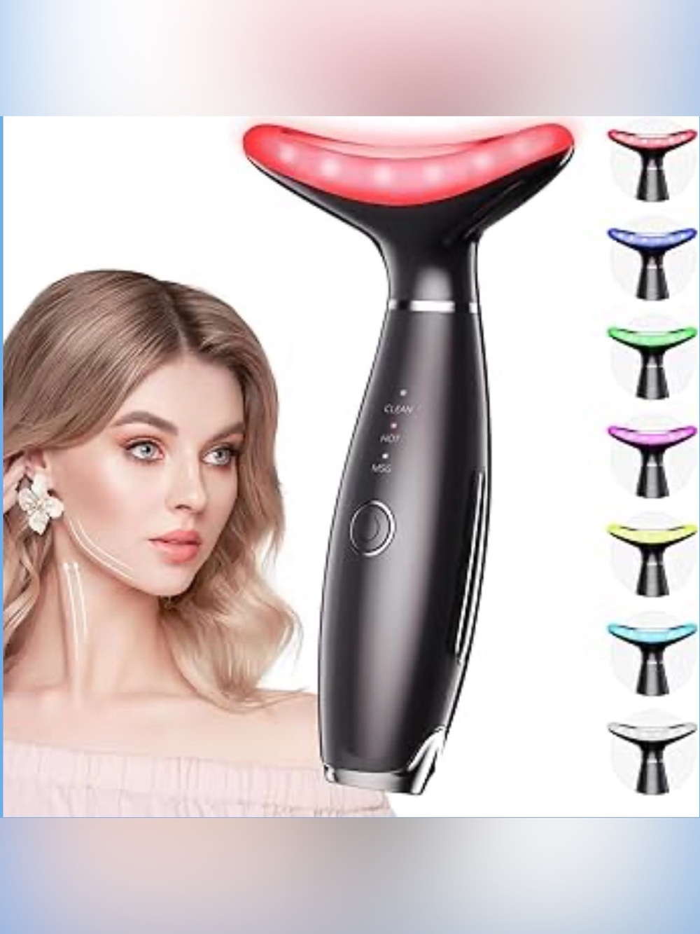 7 Color Galvanic Machines - Red Light Therapy for Face and Neck